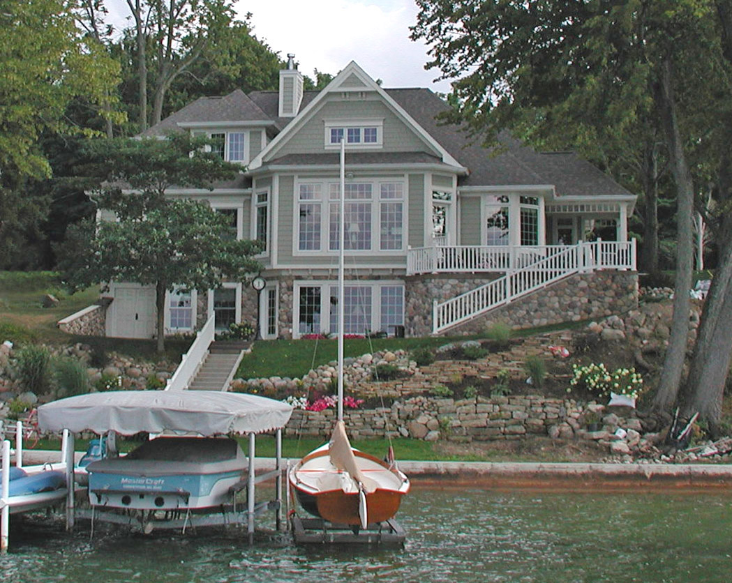 New cottage design and build on Clear Lake