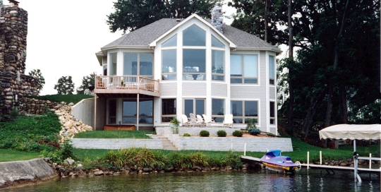 Lake cottage design build