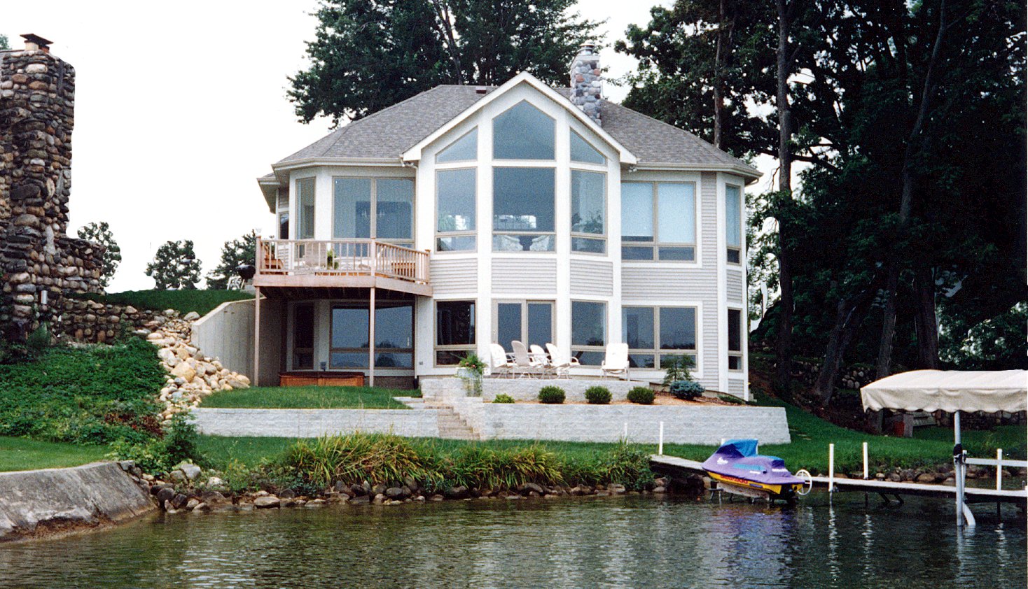 Lake cottage design build