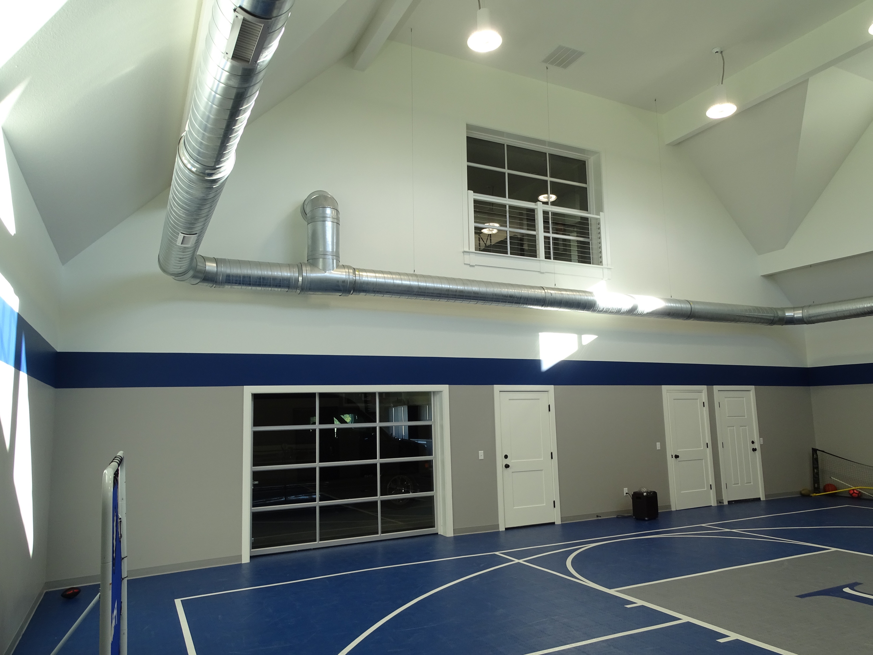 Interior view of recreation building