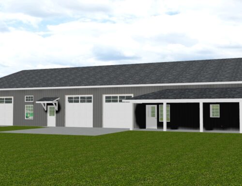 Barndominium Construction Underway in Northern Indiana