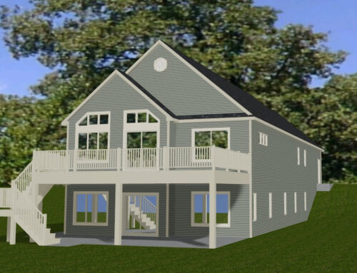 New Home Construction on Blue Lake