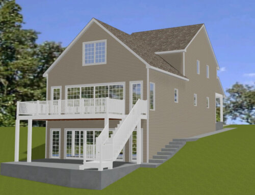 New Lake Home Construction on Adams Lake
